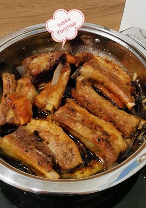 Sült oldalas serpenyőben gluténmentesen recept fotója