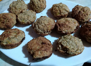Una foto de Muffins/queque de avena y plátanos