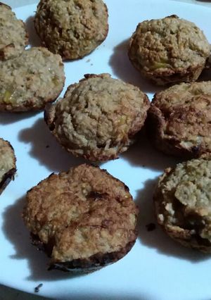 Una foto de Muffins/queque de avena y plátanos
