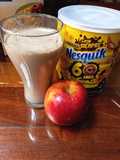 Licuado de Choco -Manzana y Avena