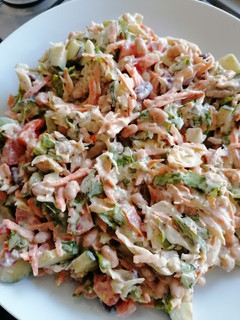 A picture of Kidney beans salad.