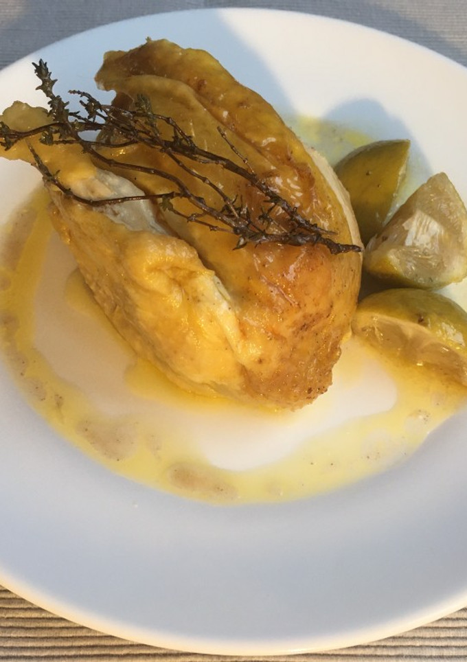 Una foto de Pollastre al forn amb llimona 🍋