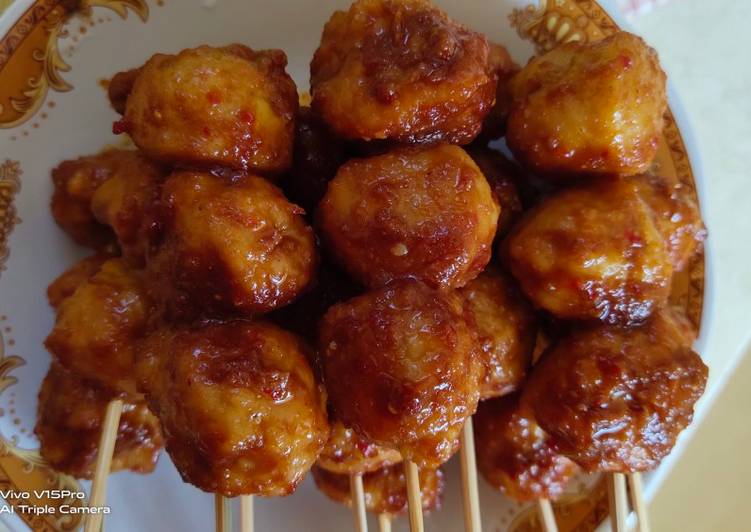 Bakso bakar home made