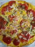 Frittata de chorizo y verduras