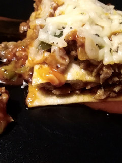 Una foto de Lasaña de burrito