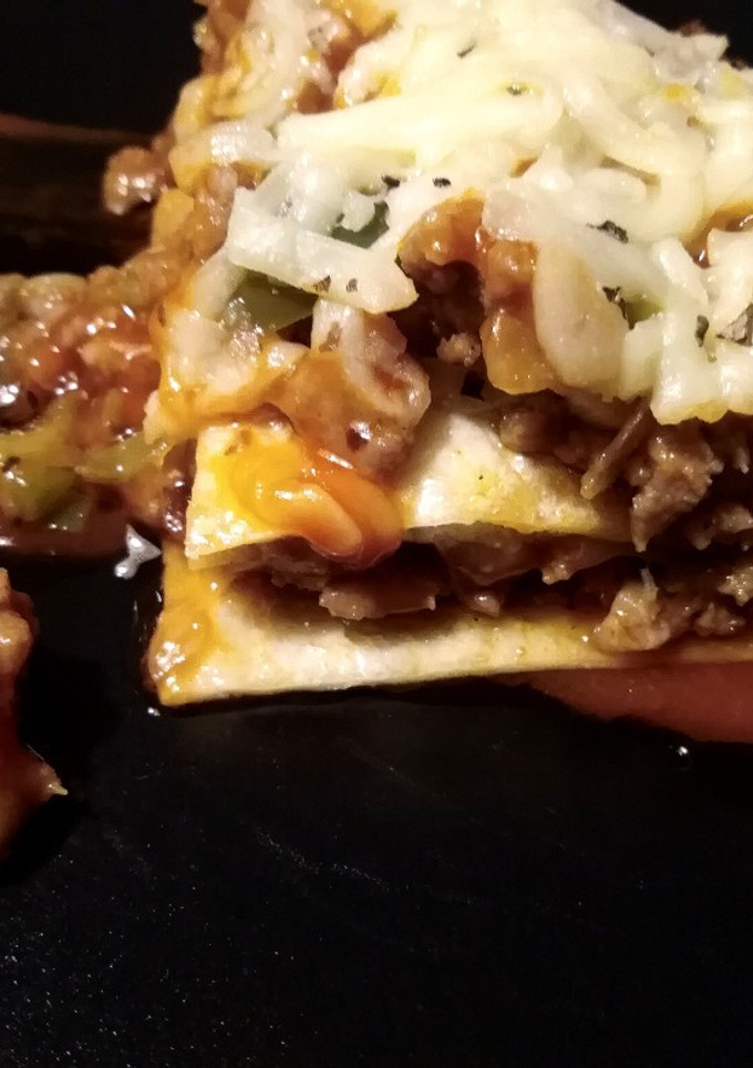 Una foto de Lasaña de burrito