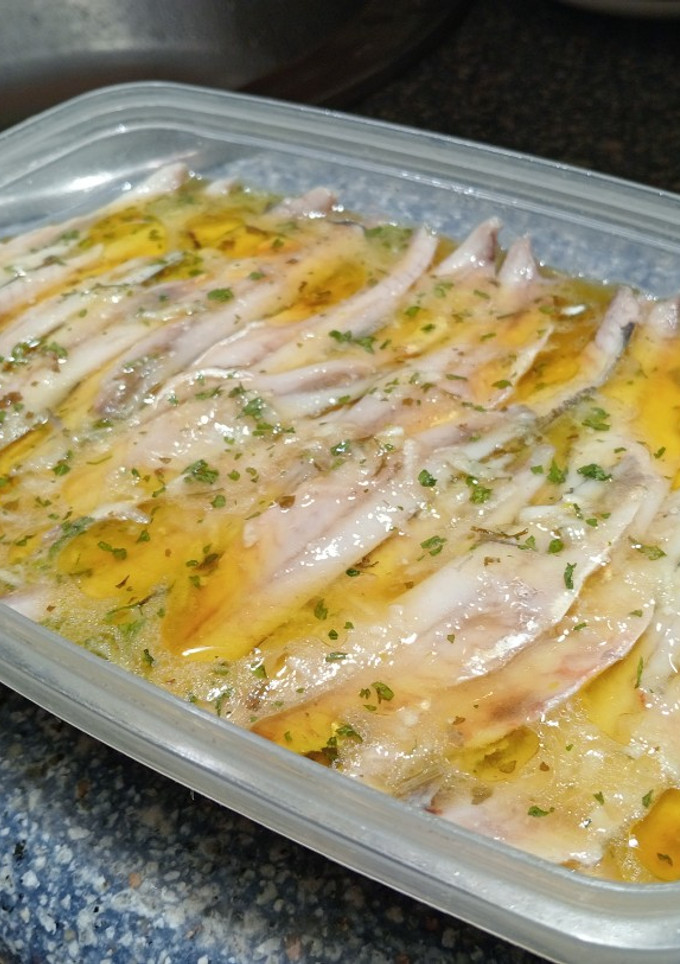 Una foto de Boquerones en vinagre
