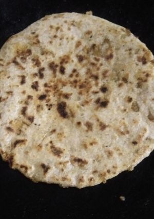 A picture of Meetha paratha.