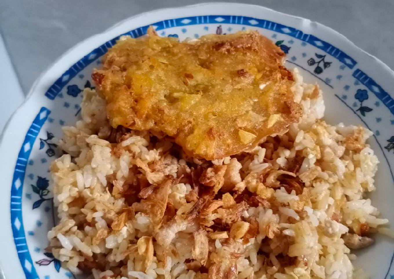 Nasi goreng babi giling tersimple (non halal)