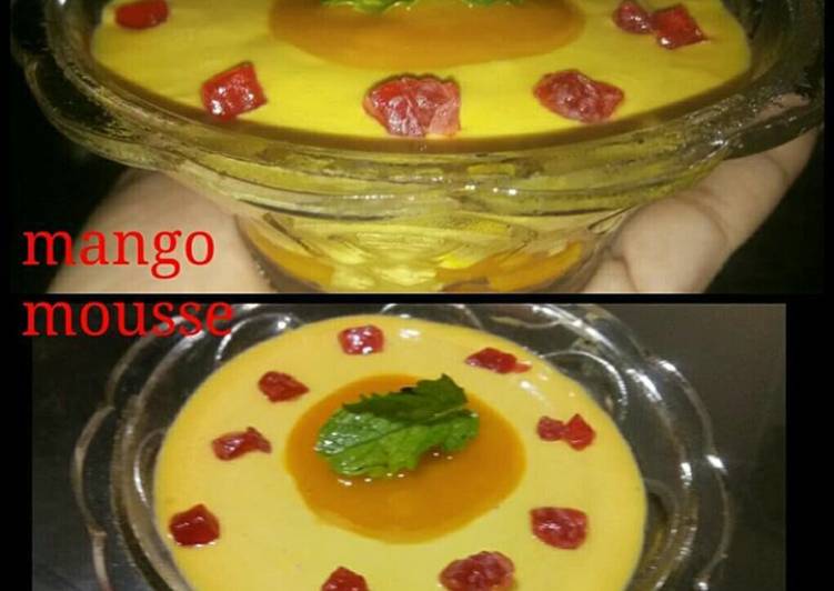 How to Prepare Ultimate Mango mousse