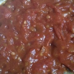 A picture of Tomato thokku.