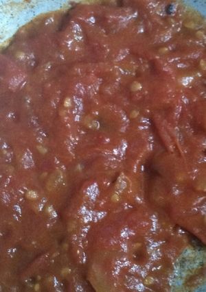 A picture of Tomato thokku.