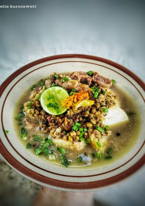 Foto resep Kaldu Sumenep (Sup Daging Kacang Hijau)
