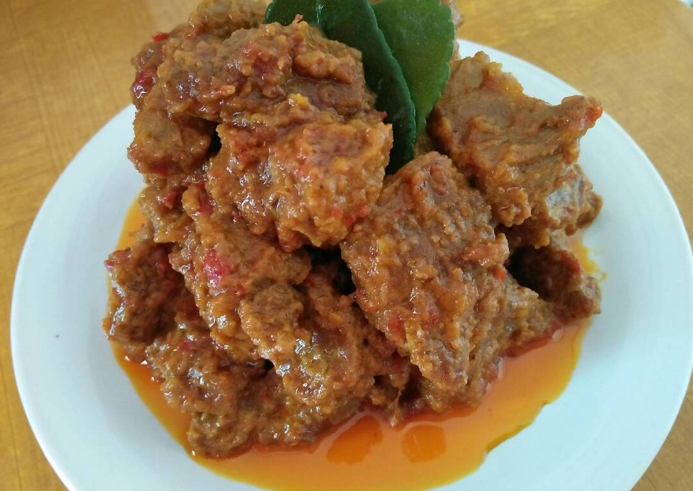 Rendang sapi ala anie