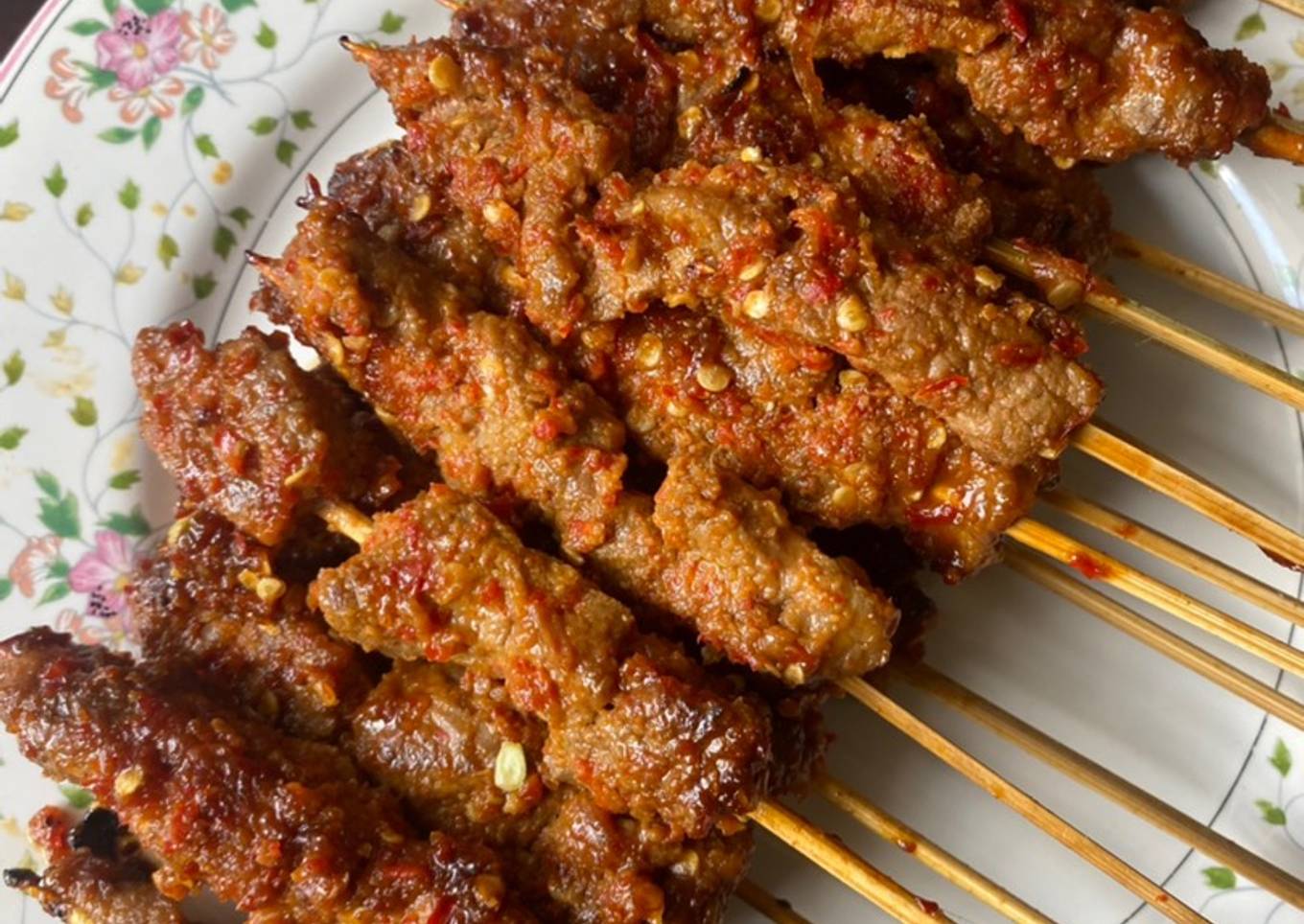 Sate Sapi Pedas Manis