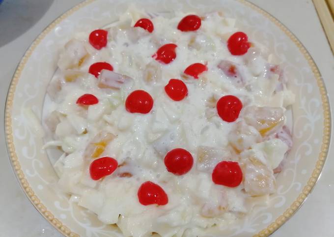 Cream fruits salad ππ