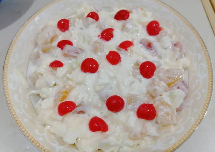 Cream fruits salad ๐๐