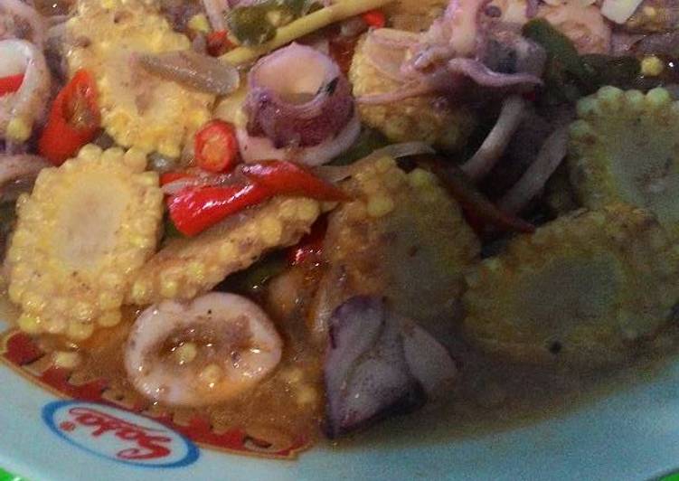  Resep  Tumis Baby  corn  dan Cumi oleh Supriyah Cookpad