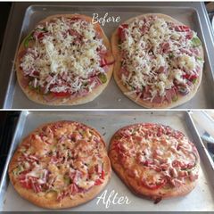 A picture of Beef brawn pizza.