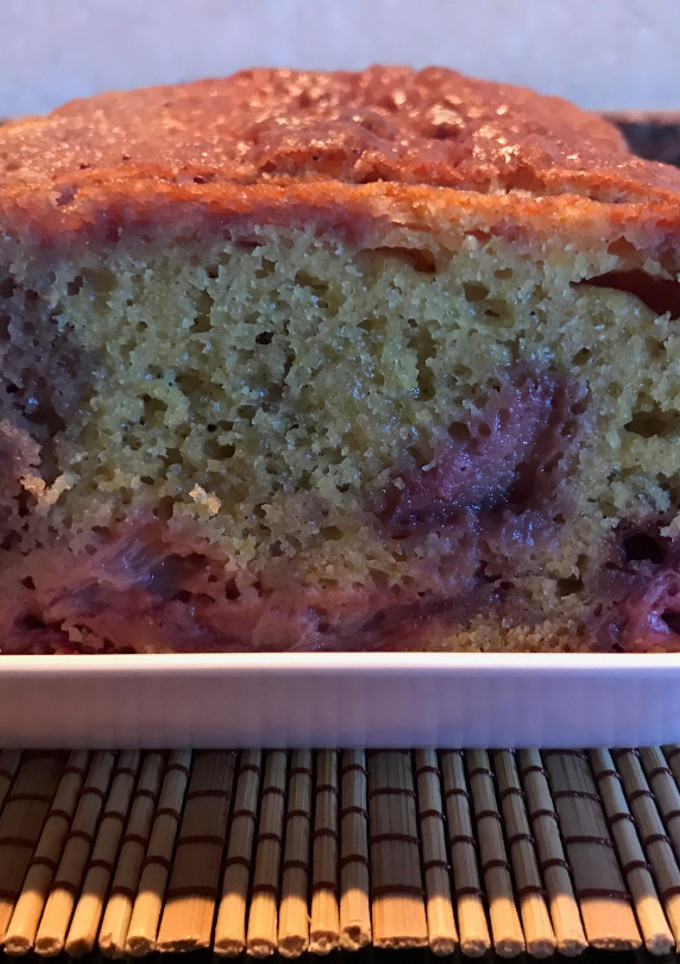 Una foto de Bizcocho con fresas