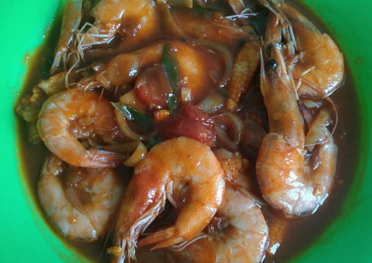 Udang saus asam manis