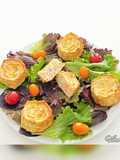 Mini quiche au saumon fumé /poireau