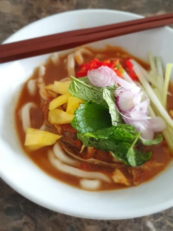 Langkah Mudah untuk Membuat Resep Laksa penang asem pedas yang Enak Banget Anti Ribet, Mantap