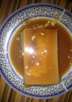 Una foto de Flan de Vainilla