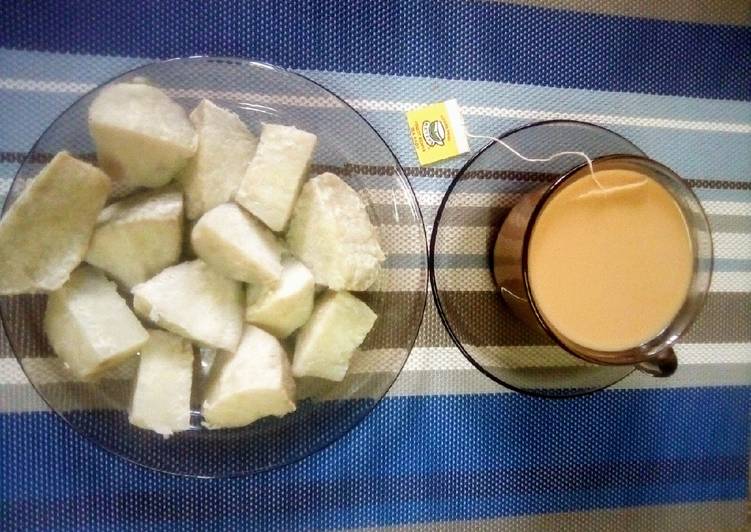 Easiest Way to Prepare Homemade Ginger milk tea