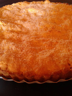 Una foto de Tarta de coco y dulce de leche