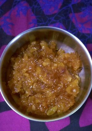 पपीते का हलवा (papite ka halwa recipe in Hindi) रेसिपी मुख्य फोटो