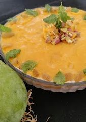 A picture of Mango phirni.