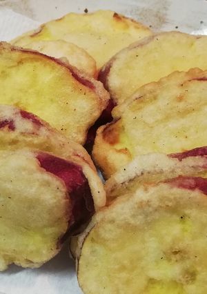 A picture of Sweet Potato Tempura.