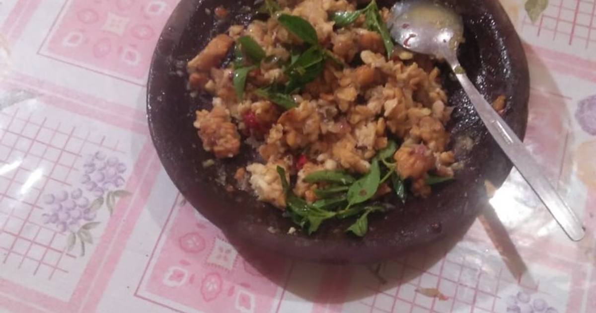 Resep Sambal Goreng Tempe Jawa Kuno Oleh Arif Bahariawan Cookpad