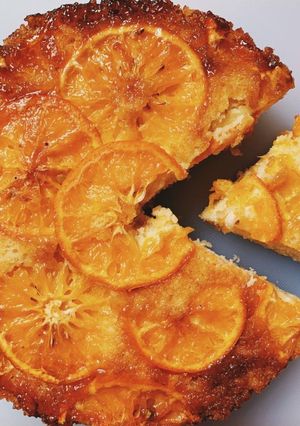 Foto resep Orange Upside-down Cake
