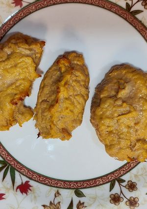 Una foto de Bocaditos de pollo y boniato