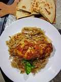 Chicken Yakhni With bread