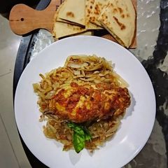 Chicken Yakhni With bread A picture of Chicken Yakhni With bread.