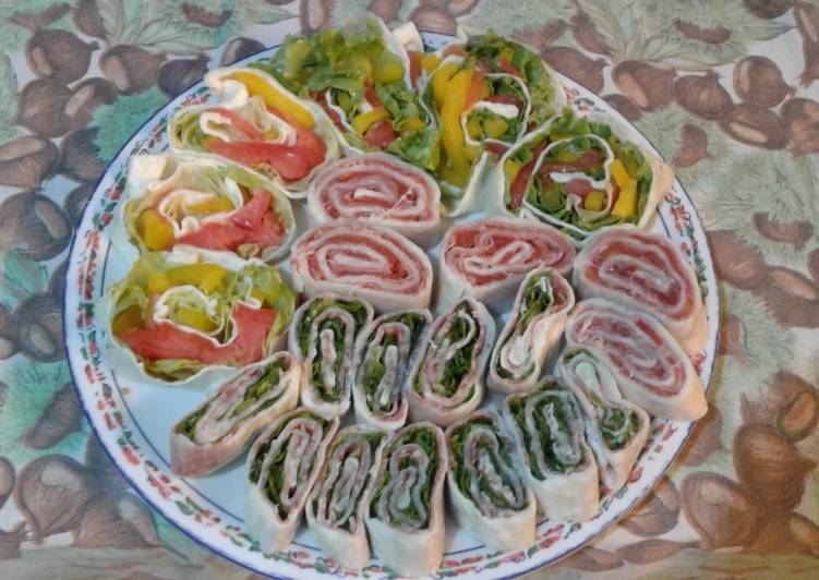 Rotolini di mozzarella fantasia