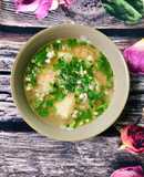 Canh Khoai Từ Nấu Ruốt