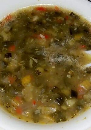 A picture of Coriander soup.