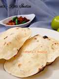 Roti India (Chapati) - simple dan mengembung
