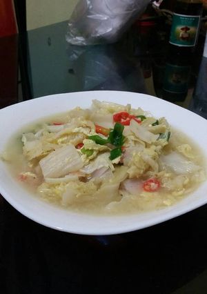 Foto resep Sawi Putih Ebi tumis ala Mama Valen
