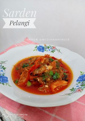 Foto resep Sarden Pelangi (super pedes)