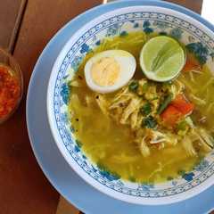 A picture of Soto Ayam Bening.