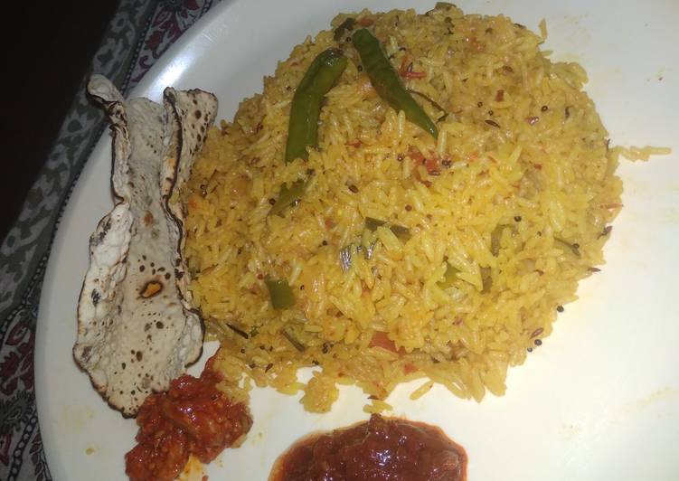 Simple Way to Make Perfect Schezwan Rice