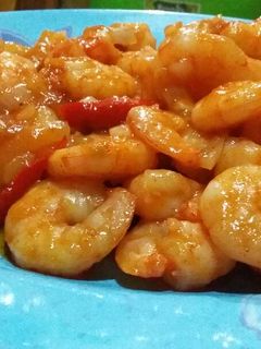 Foto resep Udang Asam Manis Pedas
