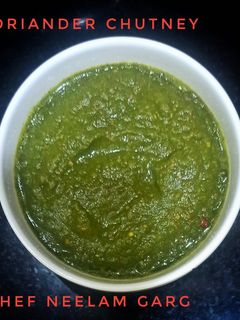 हरा धनिया चटनी (hara dhaniya chutney recipe in Hindi) रेसिपी मुख्य फोटो