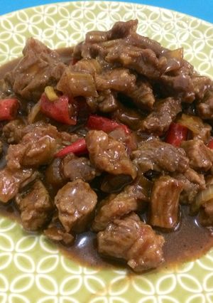 Foto resep Daging Sapi Lada Hitam (Beef Black Pepper)