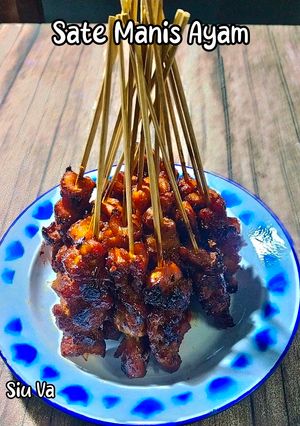 Foto resep Sate Manis Ayam